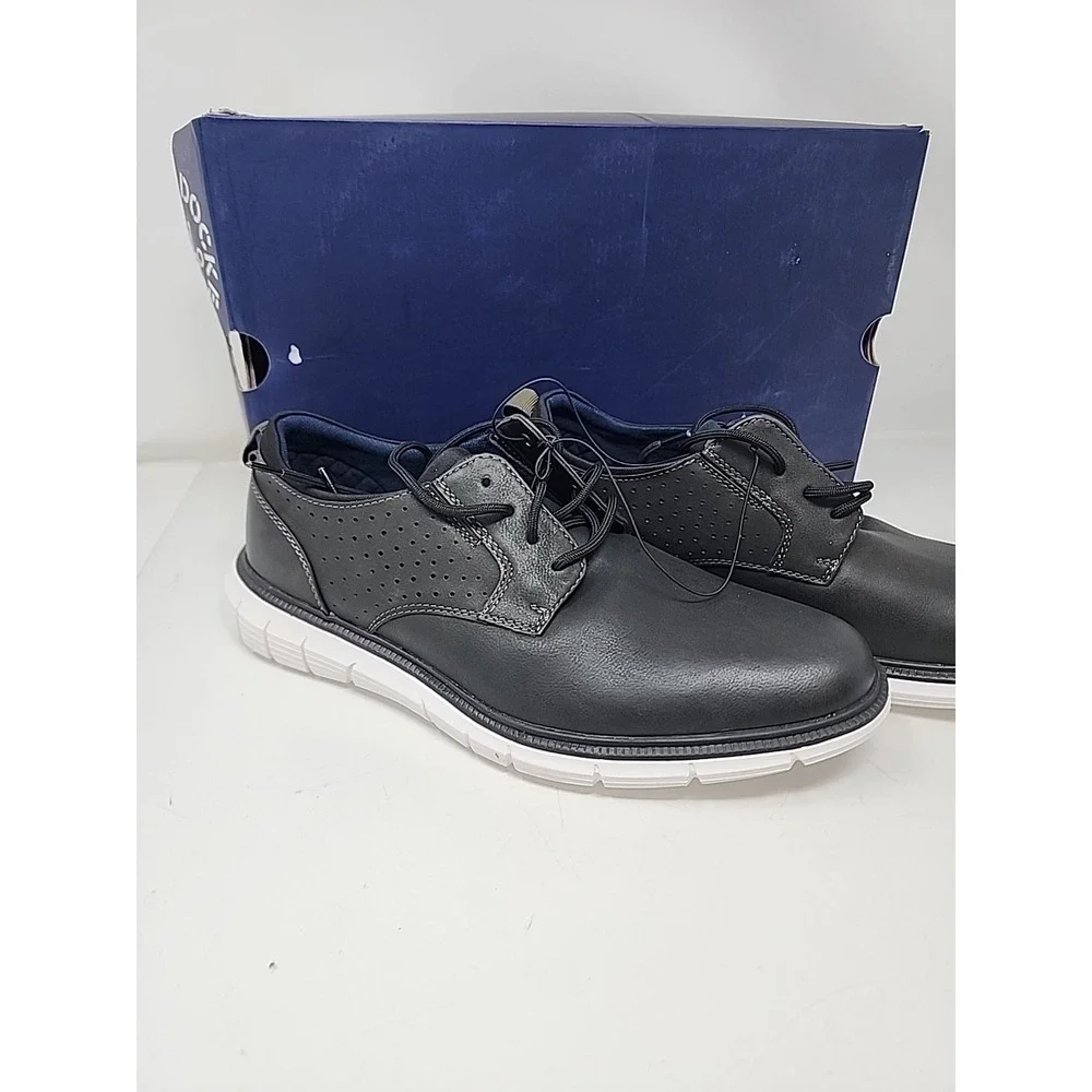 Dockers Men's Casual Lace Up Oxford Size 8 Black‎ Fontera 24